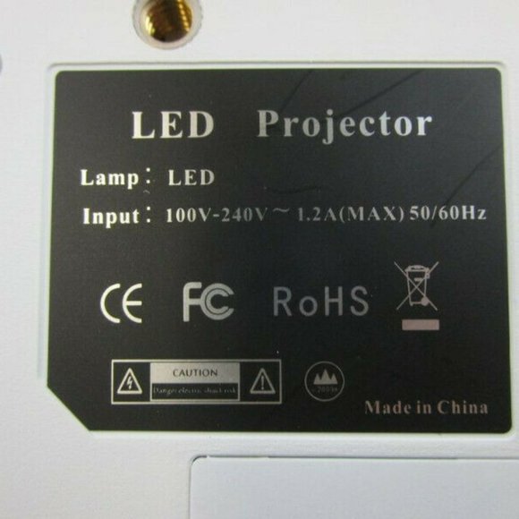 Deeplee LED Entertainment Mini Projector - IOB - Picture 6 of 6